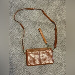 Elegant Brown Leather Bag